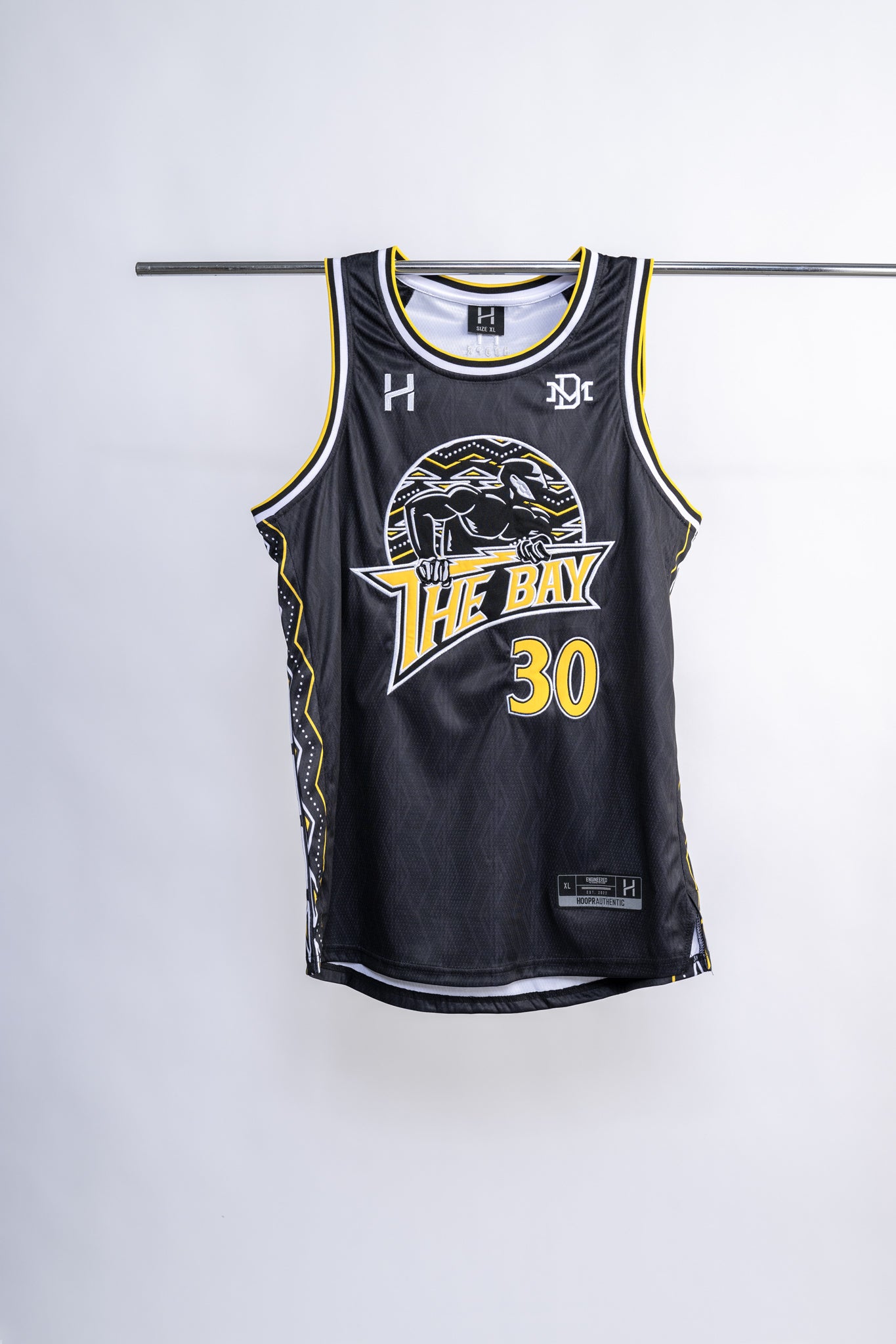 The Bay Throwback Thunder Basketball Jersey by HOOPR and Diego Menocal –  HOOPR Store