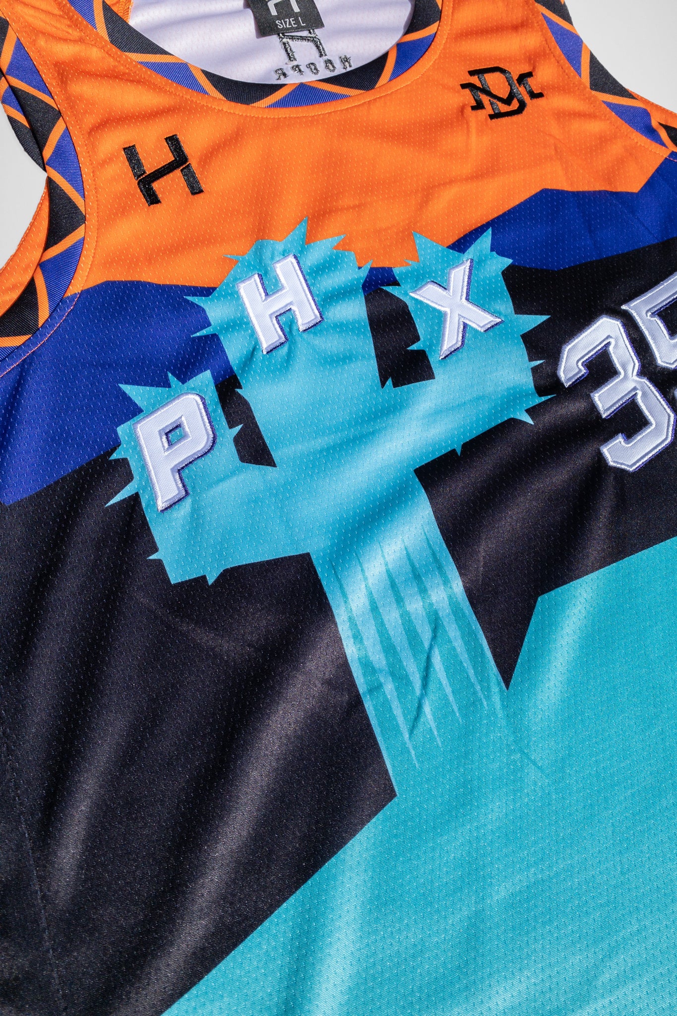 The Bay Throwback Thunder Basketball Jersey by HOOPR and Diego Menocal –  HOOPR Store