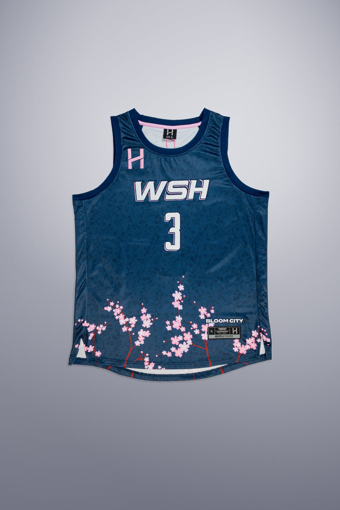 Washington Bloom City Basketball Jersey by HOOPR – HOOPR Store